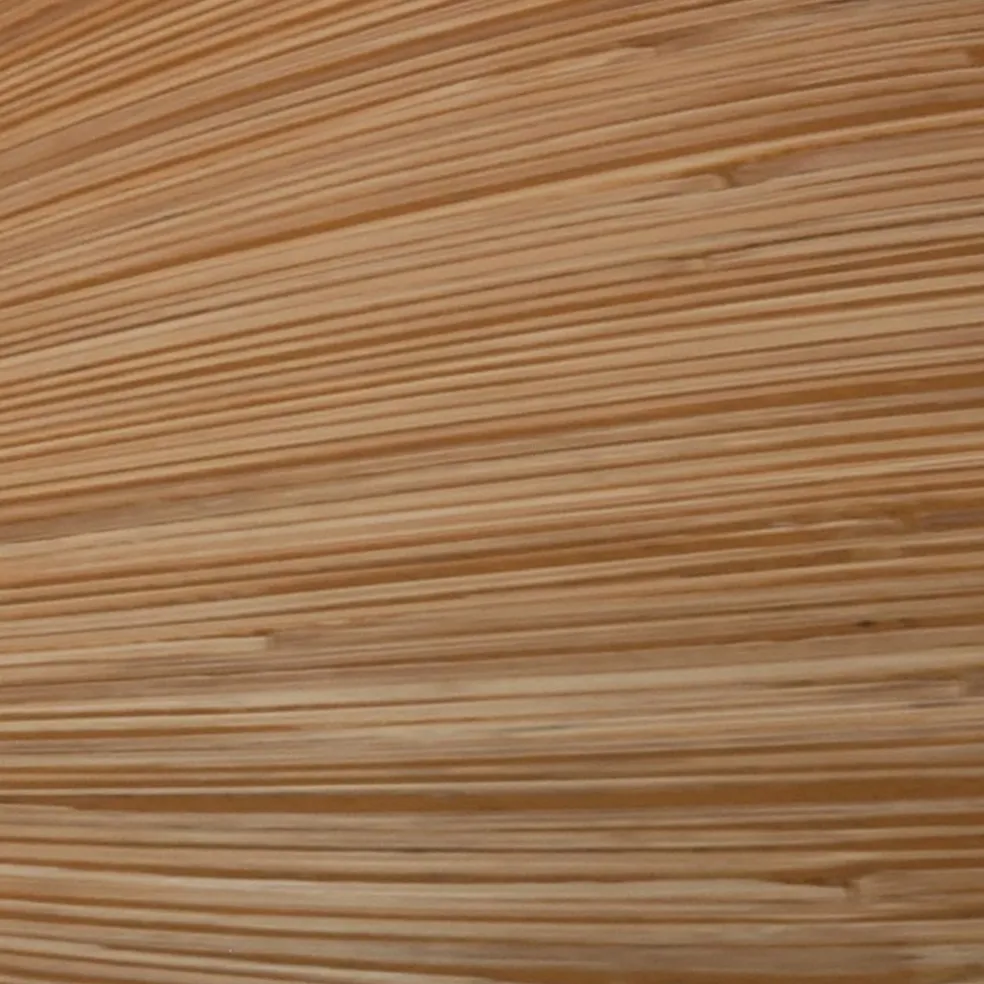 Bamboe hanglamp schelp 50 cm