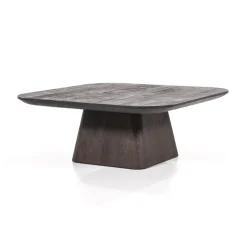 Bijzettafel Aron bruin 80x80 cm