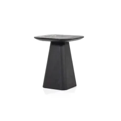 Bijzettafel Aron zwart 40x40 cm