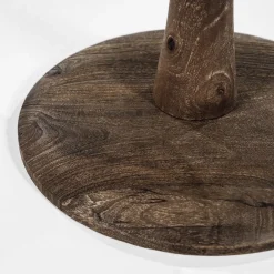 Bijzettafel Boogie bruin Ø60 cm