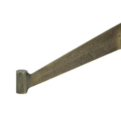 Bijzettafel Lomelo zwart marmer met antiek brons