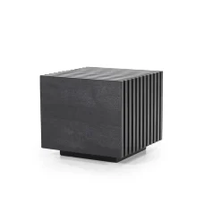 Bijzettafel Tom zwart hout