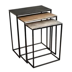 Bijzettafels set van 3