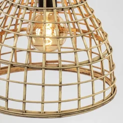 Botanische hanglamp Puerto rotan naturel