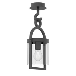 Buiten hanglantaarn tuin antraciet IP54