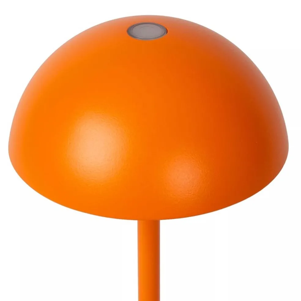 Buitenlamp op batterij oranje dimbaar IP54