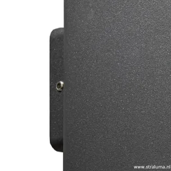 Buitenlamp wand up+down antraciet IP54