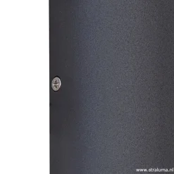 Buitenlamp wand up+down antraciet IP54