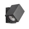 Buitenlamp wand verstelb.antraciet IP54
