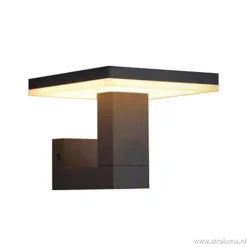 Buitenlamp-wandlamp antraciet square
