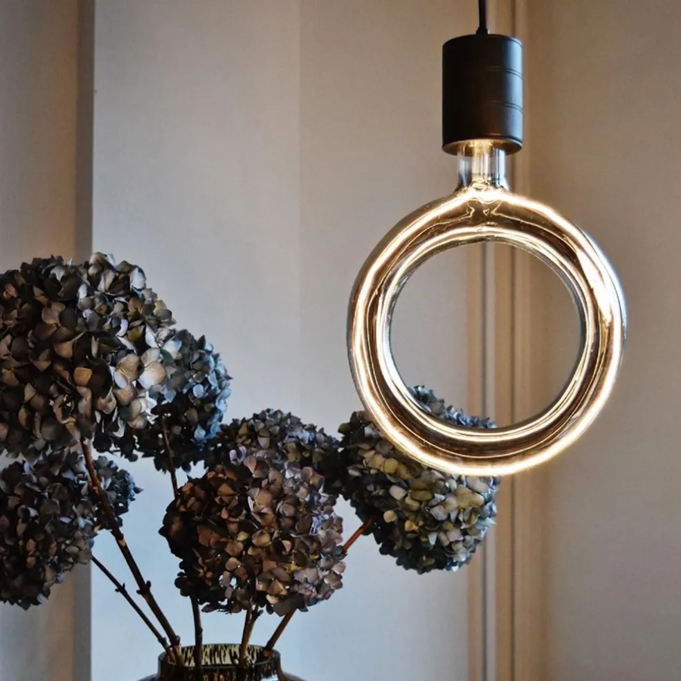 Calex Rada LED lamp Titanium 2200K dimbaar