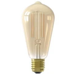 Calex Smart Home E27 LED filament goud ST64