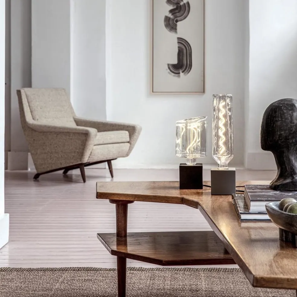 Calex tafelarmatuur kubus beton