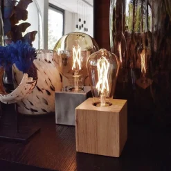 Calex tafelarmatuur satijn nikkel