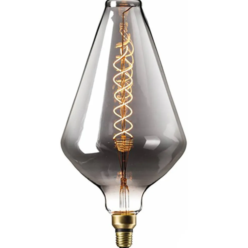 Calex XXL Vienna LED lamp Titanium E27 6W