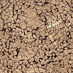 Decoratieve tafellamp 40cm glas zwart