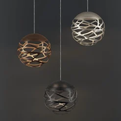 Design hanglamp Kelly cluster LED champagne