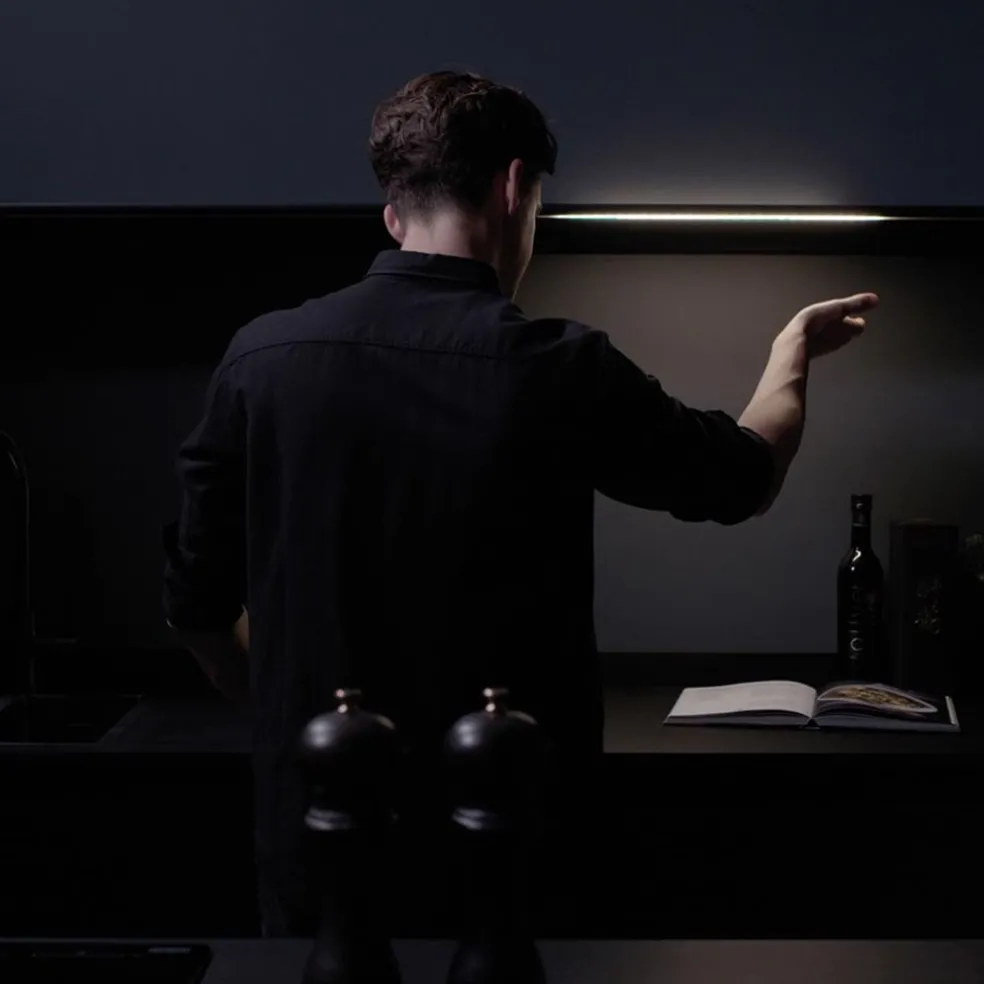 Design LED wandlamp Shelf met Gesture Control 90 cm