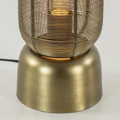 Draad tafellamp Lezuza antiek brons L&L