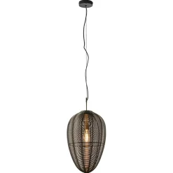 Grote hanglamp Yaelle antiek brons Light and Living