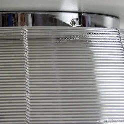 Grote plafonnière zilver met chroom 50