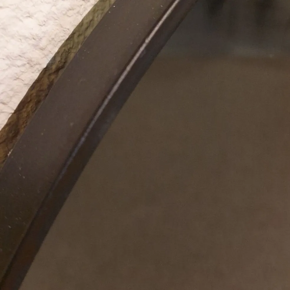 Grote spiegel Espejo 50 cm smoke glas