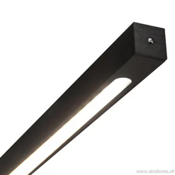 Hanglamp balk zwart 160cm up+down dtw