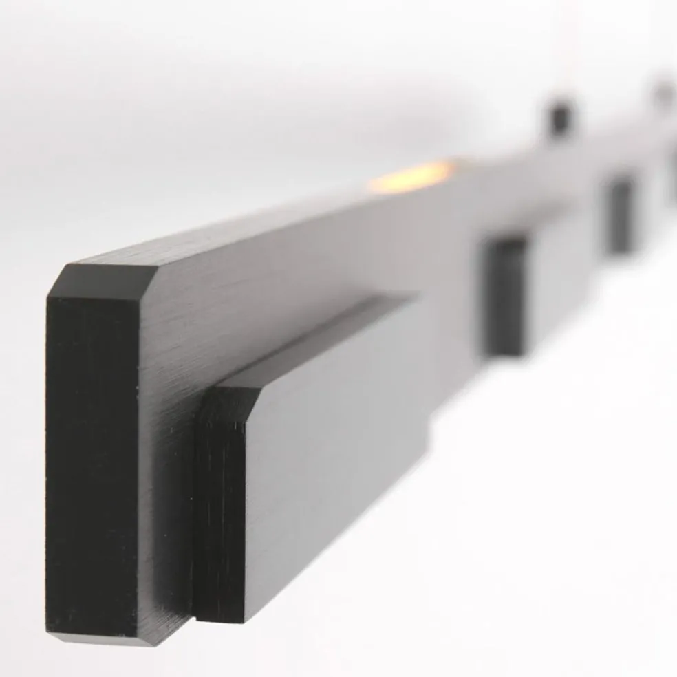 Hanglamp Block 171 zwart met kabel-lift