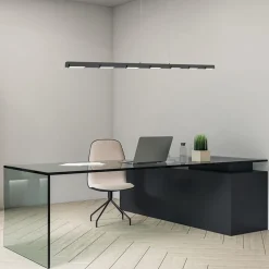 Hanglamp Block 171 zwart met kabel-lift