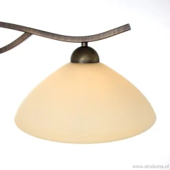 Hanglamp Capri brons/Glas