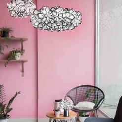 Hanglamp Clizia zwart 78cm