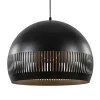 Hanglamp Globo 50cm zwart/goud