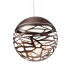 Hanglamp Kelly Sphere brons 40cm