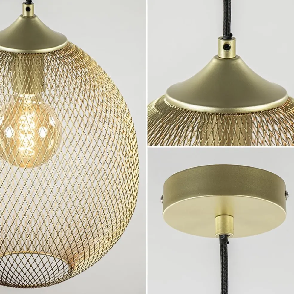 Hanglamp Moroc goud 30cm