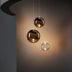 Hanglamp Random Solo 18cm brons