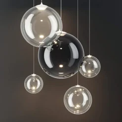 Hanglamp Random Solo 23cm smoke