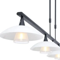 Hanglamp Sovereign 4l zwart met dimmer