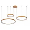 Hanglamp Vidal 3 ringen matgoud