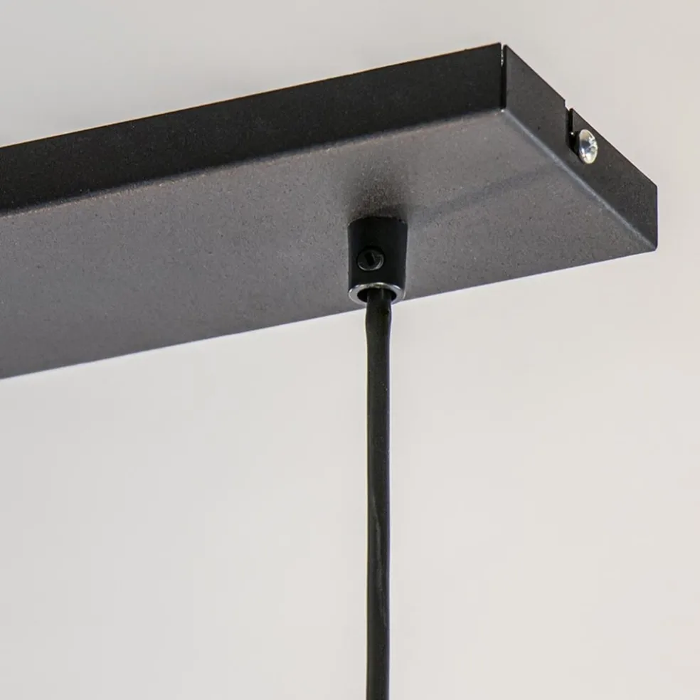 Hanglamp zwart 6L spot incl. gu10-111