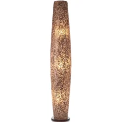 Ibiza vloerlamp schelpen zuil woonkamer
