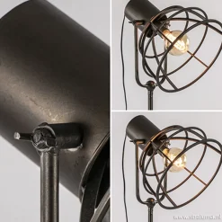 Industriële driepoot vloerlamp Givan