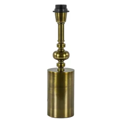 Klassieke lampvoet Helabima antiek brons excl. kap