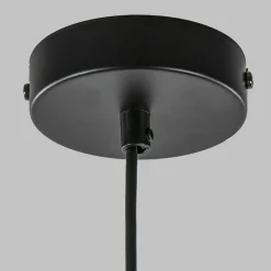 Kleine hanglamp zwart keuken-bar-hal-wc