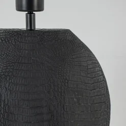 Kleine lampvoet Skeld mat zwart