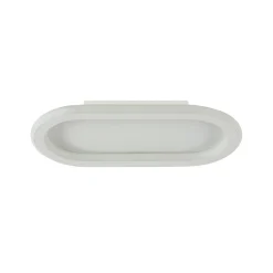 Kleine LED plafondlamp wit 3-standen dimbaar