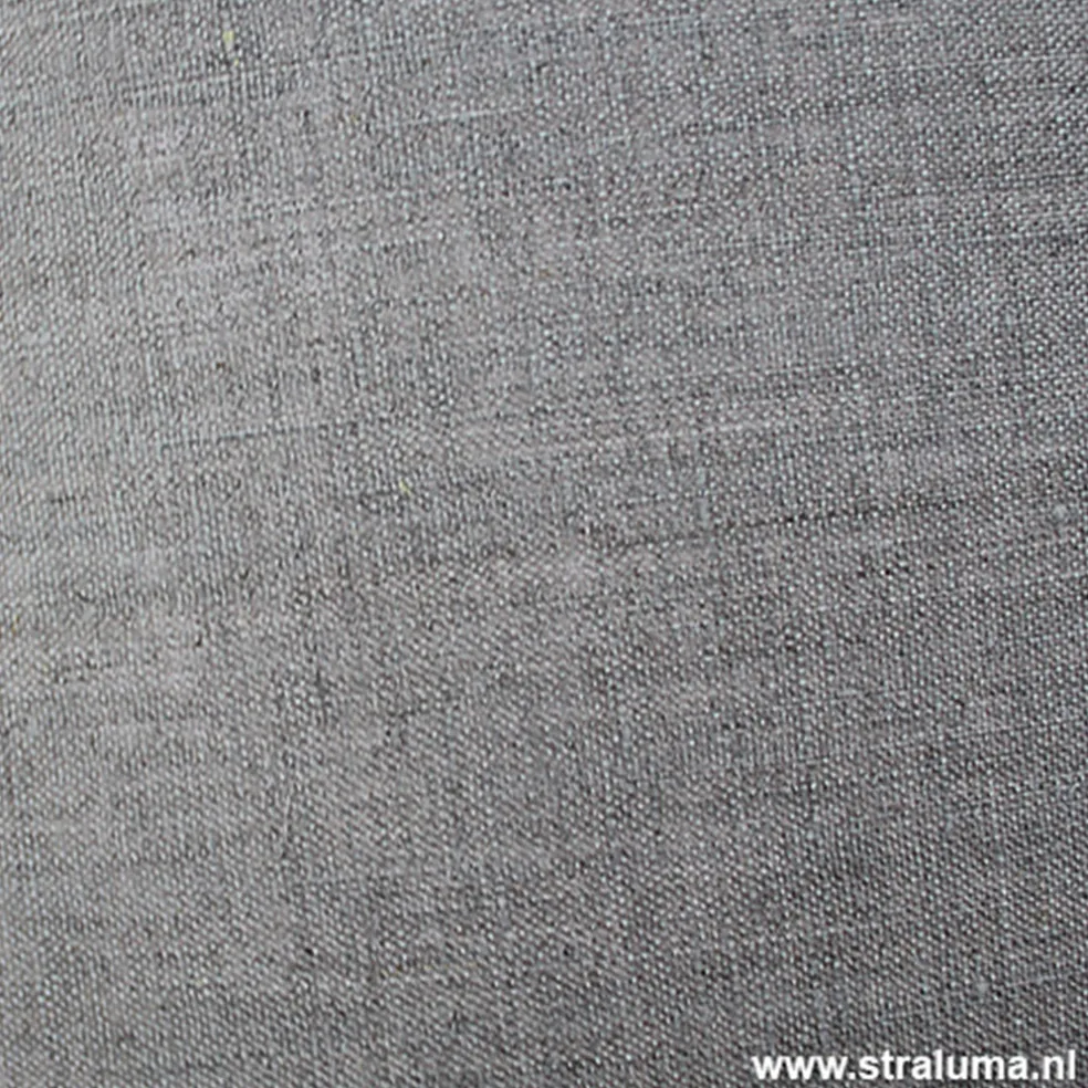 Lampenkap drum 45 cm vlaslinnen donker