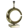 Lampvoet light gold glossy metaal
