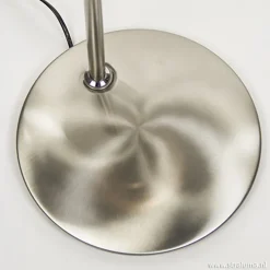 LED staande lamp-uplighter staal-dimbaar
