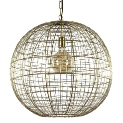 Light & Living hanglamp Mirana goud