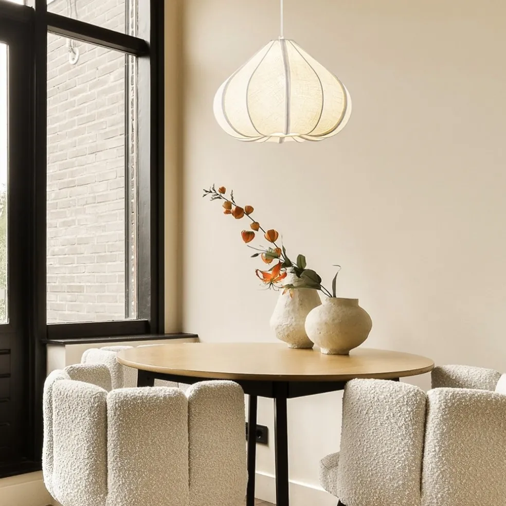 Light and Living hanglamp Zubeda crème